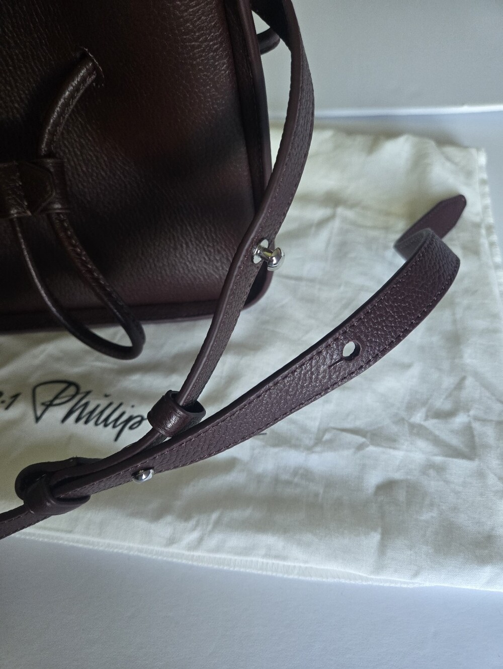 Phillip LIM Structured LEATHER Crossbody - Picture 9 of 11